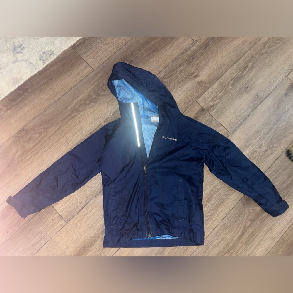 Columbia rain jacket 6/7 y